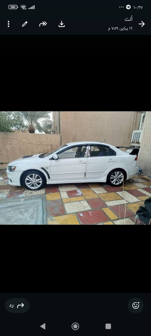 سلام عليكم لانسر قرش موديل ۲۰۰۸ للبيع  او المراوس محرك ۲۰۰۰ كير اتوماتيك جديد ومحتاجة ترتيب بسيط للصدر وصالنصة كاملة وتبريد شغال بس بي صوندة وحدة بيهة ليك مصلحتها لان راح موسم الصيف وسنوية نافذة من ۲۰۲۰ وسيارة باسم ولد كردي سيارة عليها اضافات هواية

ا. جناح evo

٢.دوسات evo

٣.شاشة تسلا

٤. تحكم ستيرن

ه ويل بار على محرك يحافظ على صدر السيارة

٦. دوشمة جديدة

٧.منضومة زنون عالي و ناصي بس المنضومة سعرهة ٣٥٠ الف اصلية 

٨.تخم تاير جديد

٩.جالي المازدات 

١٠.غرفة مالته جديدية 

١١.راديتر ومنضومة كامل جديدة 

١٢ . ماء راديتر زيتي جديد 

١٣. تخم ويل ١٧ 

١٤. دهن جديد موتل مماشي علي حتة الف مواصل 

سياره قويه وكشخه و مميزة بالشارع و صارلها سنين عندي مريحة بس اريد ابيع لغرض التجديد فقط
سيارة رايدهة 80 وبنسبة للنقوصات وجوة لتوصل صدرهة ٨٠ ٪ شوية يرادلة ترتيب  وصالنصة موجودة  نقص بس حجر    متواجد يوم الجمعة وباقي الايام بعد الساعة ٧ بغداد, العراق


**إذا كنت صاحب هذا الإعلان وتريد حذفه لأي سبب، رجاءا أرسل رسالة إلى الدعم الفني**