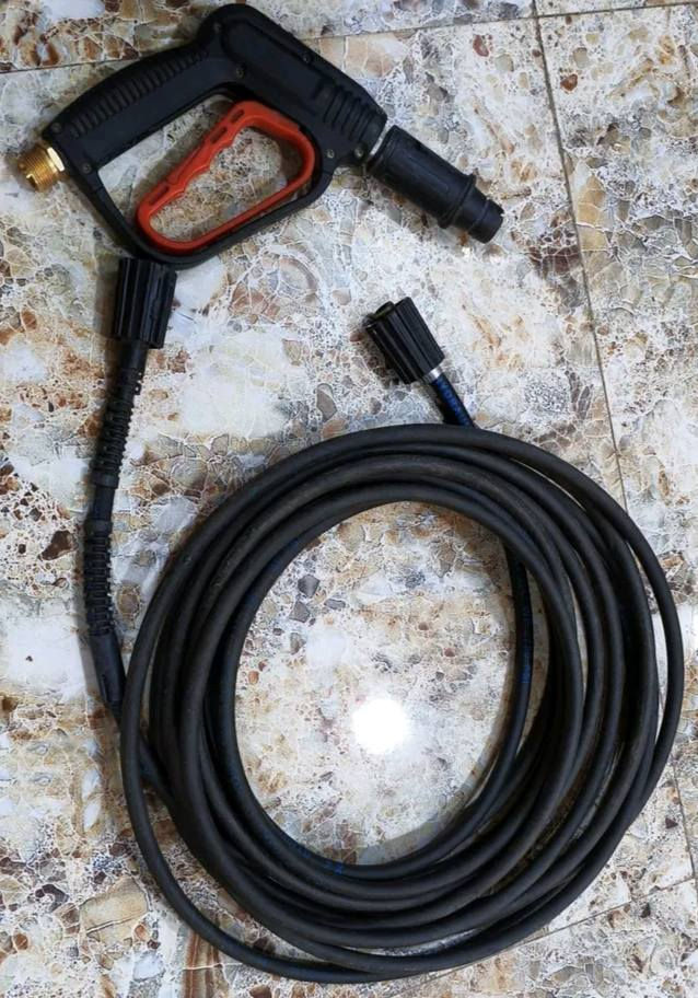 ماطور غسل سياره باله ملف نحاس صونده مسلح 10 متر  مكاني نجف ***********
