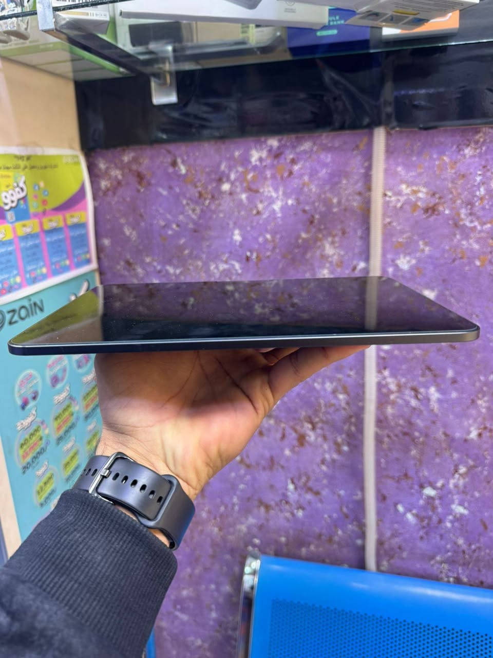 #للبيع
‏iPad { pro 11 inch }❇️
 _________________
❇️ ذاكرة:(256) 
❇️مستخدم (بحالة ممتازة) 
❇️المعالج M4
❇️بطارية:-91
❇️عدد الدورات:- 243 فقط
_______________________
❇️ملحقات الجهاز: شاحنة كاملة + كارتون 
❇️الجهاز محدث آخر تحديث 
______________________________
اي استفسار خاص او الاتصال :- 
❇️العنوان :صلاح الدين-قضاء بلد
             {*********** }
او التواصل على الواتساب من خلال
