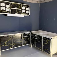 كاونتر ألمنيوم • ٣ قطع • ناصرية