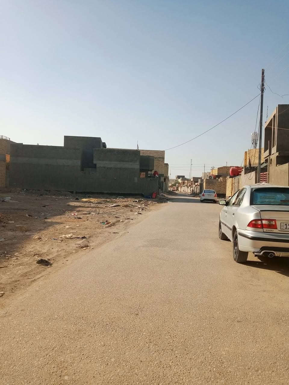 قطعه ارض للبيع طابو زراعي سند 25مداور مباشر 
المساحه 155متر 
الواجه 5//11
النزال 15/750
مقابل الشارع المقابل مدرسه الحمزة والبصره 
السعر المطلوب 60 مليون
📞 للاستفسار مراسله الصفحه اوالاتصال ع الارقام التاليه:
: ***********///***********/////***********

