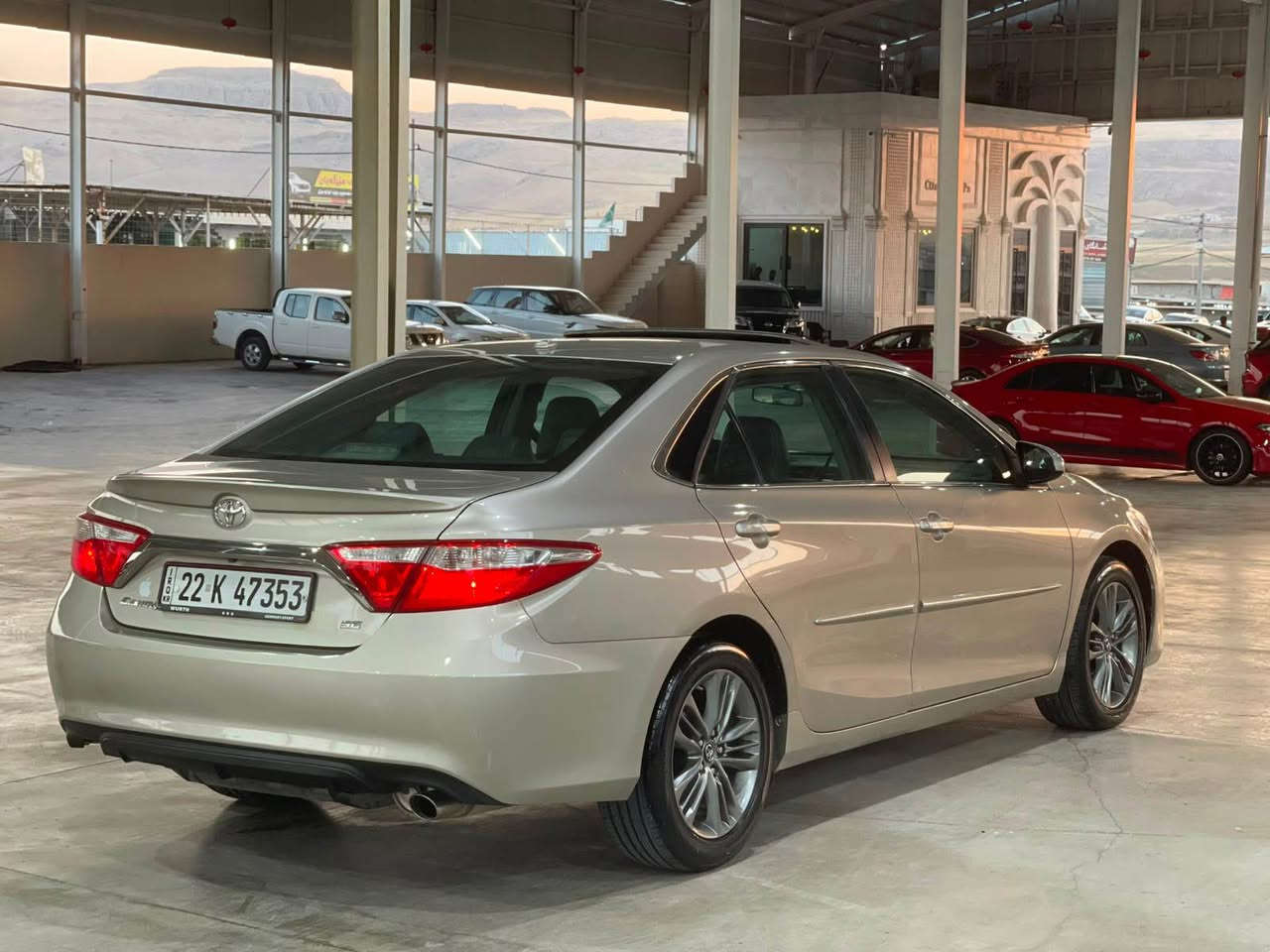 Camry SE
تۆیۆتا کامری مواسەفات SEپڵەس
سەیارەکە مواسەفاتی 
سڵاید
کوشن کارەبا
کوشن نیو جڵد
کامێرە
رادار
شاشەگەورە
تەعدیل سورعە
لەگەڵ زۆر مواسفاتی تر
سەیارەکە ٣پارچەی بۆیاخە بەبێ ناوگرتن بەشەرت
تەنها کلێری ئەمریکایە بەبێ مەعجون هەموو گیانی بەشەرت بەناوی خۆمەوەیە ٤ تایەو ویلی لۆکی لەژێرایە
نوقسانی تیانیە بەشەرتی ١٠فیتەر گێرو مەکینەی نەکراوەتە
سەیارەکە ٩٠٠$خرامەی لەسەرە دوای معامەلە ئەی گیرمەوە
شوێن:سلێمانی
نرخ:١٣٨$
‎رقم:*********** السليمانية, العراق
