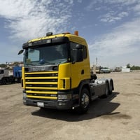 سكانيا سنكل دبل تاير موديل ٢٠٠٢ معلاية مسجلة ٢٠١٢ تبريد تدفئة رتايدر ب...