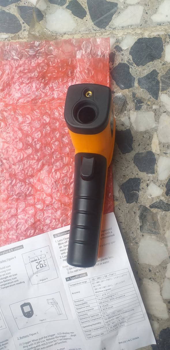 هذا مال فحص حراره وفحص تبريد سعر ١٥الف بي ليزر ويحتوي على بطاريات ريموت توصيل ماعندي مكاني مدينه الصدر شارع الفلاح مقابيل الملجأ 
***********
