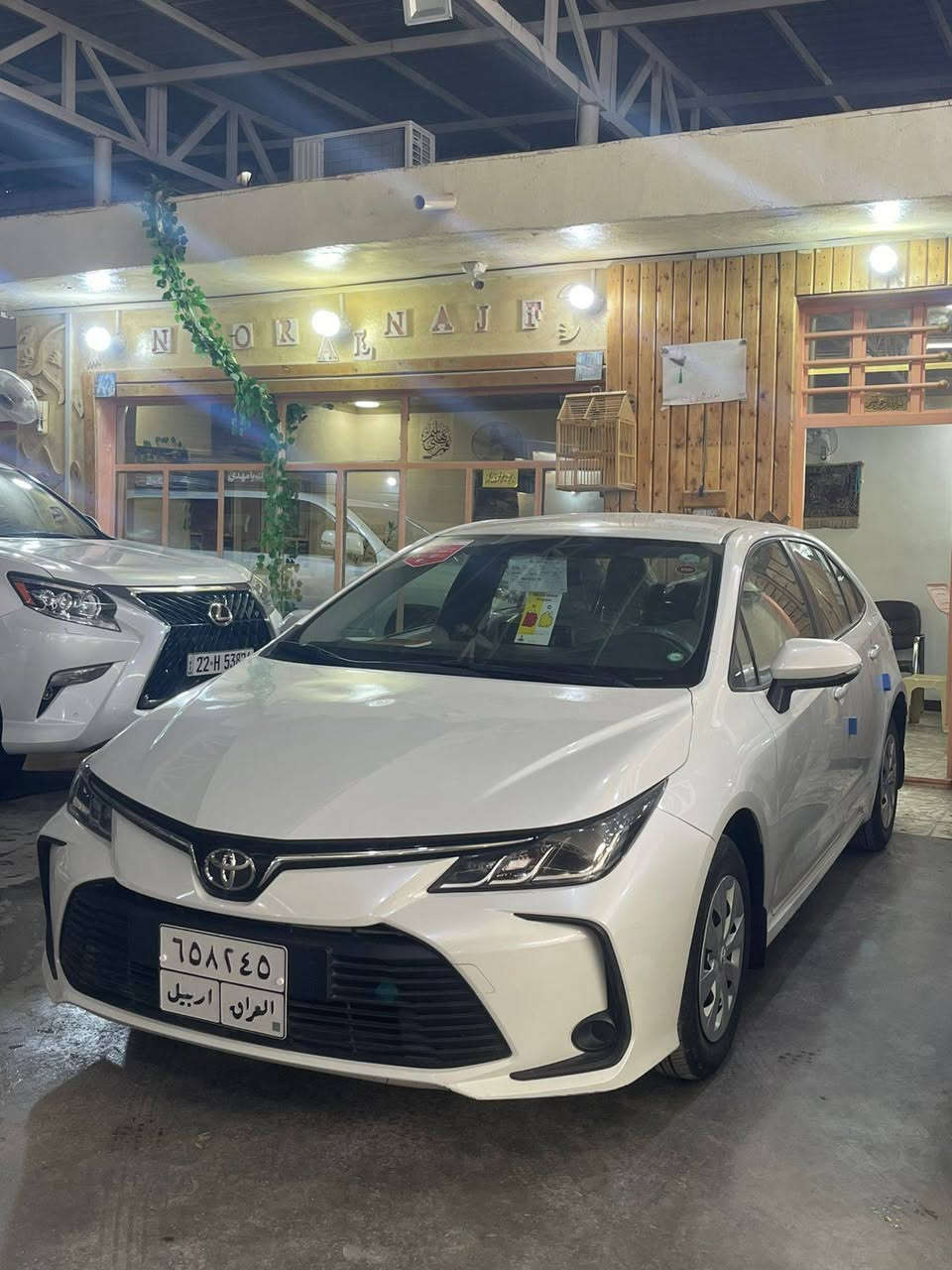 السلام عليكم
تويوتا كورلا مديل 2021 
ساز ضمان شركة تويوتا 
مكفولة كفالة عامة ماشية 100 الف حقيقي
بدون مواصفات محرك 1.6 
كير محرك كلة ع الوكالة بشرط 
باسم شركة وكالة او تحويل سنوية ما ساقطة بعدها 
مواصفات معروفة 
شاشة نظام ايكو وسبورت اشاير مري تحكمات جهتين سويجات عدد 2
مكاني نجف 
سعرها ١٤٧ وبيها مجال 
***********
