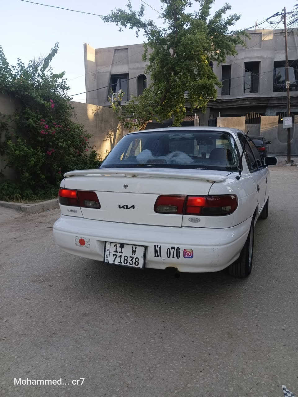 كيا سيفيا موديل 1996 رقم بغداد دولي بسمي مكينه مسكر سياره بدون ضربه بيهه مكانات صبغ سياره تبريد ثلج 🥶🥶 سياره غرفه وضع شركه كشنات جلد اسود  من كوريه

سياره شاشه الكترونيه دجتل دواخل تكم وضع شركه سنترلوك اربع بيبان بلادي مو عمل كهربائيات عل بلاد كلهه شغال سياره مال جناي ما متعوبه سماعات دمام اربعه سياره متعوب عليهه من كل نواحي 

سعر 45 وبيهه مجال بسيط 

رقم الهاتف 0773533850.     ,,,,,,,,,,,,,,    ***********

اخوان رجأن لميعجبه سعر ليعلق وسوك كلشي بي وكلشي حسب نضافه وسياره امانه تسوه اكثرر للجناي......
