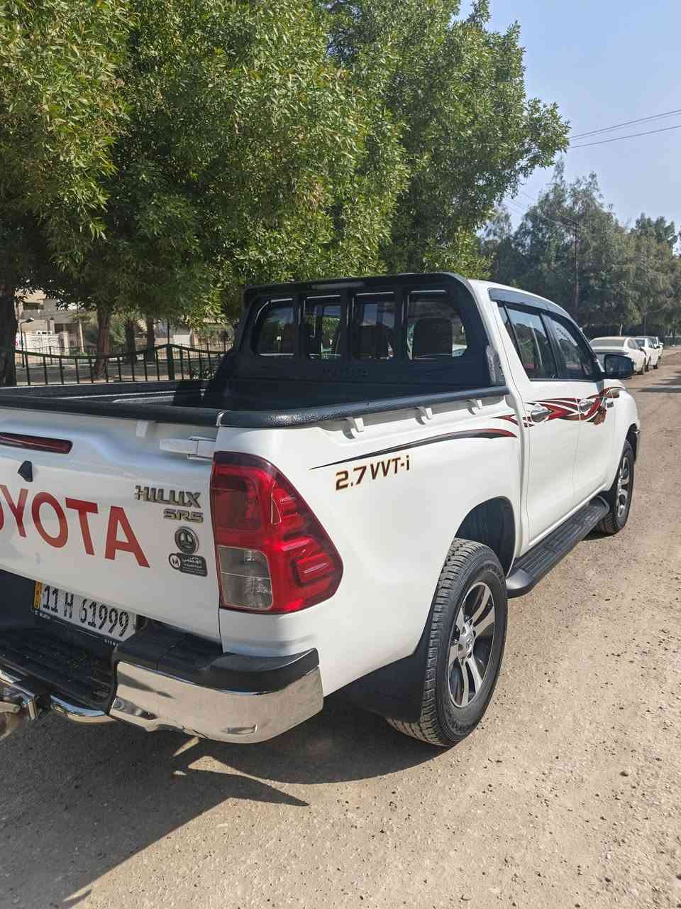 السلام عليكم : هايلوكس موديل 2016 دفع رباعي 4×4 محرك 2700 ماشيه 173الف مكفوله من الصبغ والتبديل بيه شويه بارد على كد شبر بالبدي والباقي كفاله كير محرك كفاله صدر تبريد تخم تاير كله جديد السعر 245 مكان السياره بغداد الدوره
***********
