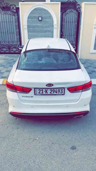 السلام وعليكم للبيع كياا اوبتما2018 رقم سليمانية بسمي هزه وفحص جدد سيارة جديدة جدآ ماشية57 ضرر السيارة دعامية خلفيه بدون صبغ ليبل واحد السيارة تخم تاير جديد حدادية جديدة ويل كب تخم تاير جديد مواصفات شاشة كبيرة كامرة دوارة نضام سبورت نورمال ايكو قتصادي سيارة جديدة مال جني مكان السيارة بغداد شارع فلسطين السعر137 وبيهه مجال للشراي ***********
