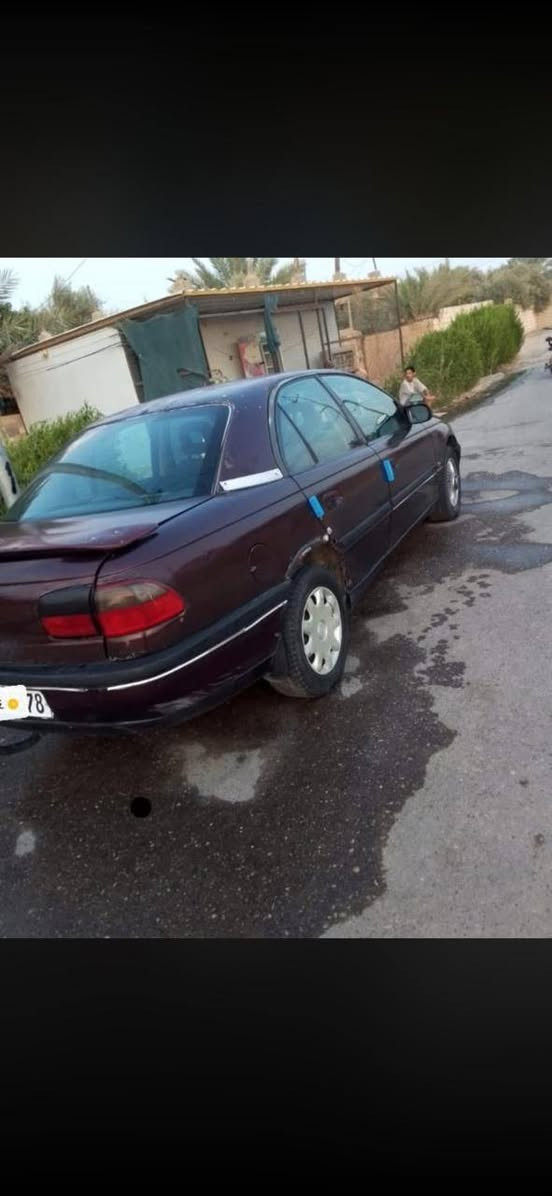 السلام عليكم اوبل اوميكا موديل1996باسمي رقم دولي ديالى مشروع وطني محرك4 سنوية جديدة للبيع تريد وكالة تريد تحويل سيارة جاهزة السعر35ورقة.***********
