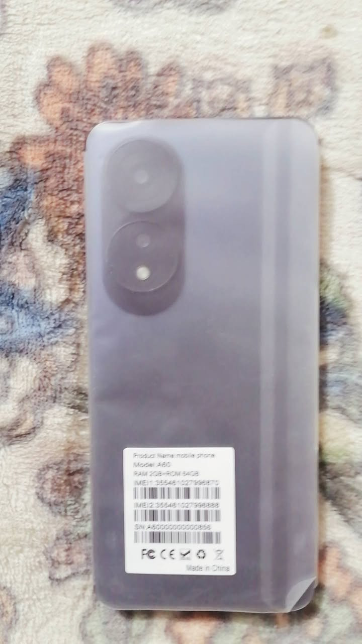 السلام عليكم بوكو A60للبيع مامستخدم والله بعده بل كارتون السعر 200 وبيه مجال الرقم ببه واتساب ***********
