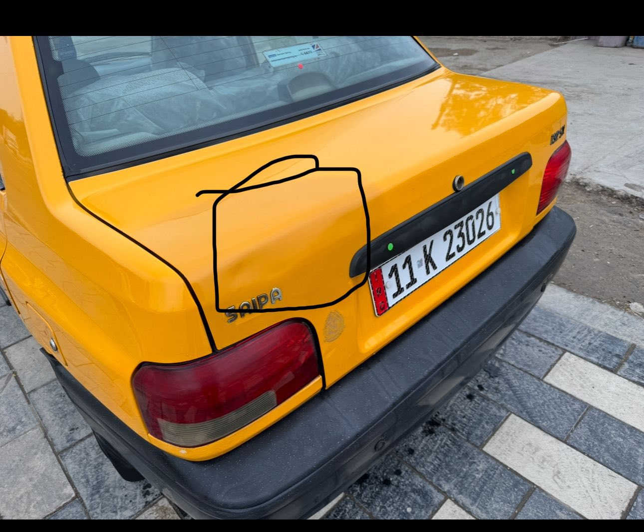 سلام وعليكم سايبا موديل 18
بغداد حي اور فلكة صباح الخياط 
السعر  46 بيها مجال بسيط 
***********
