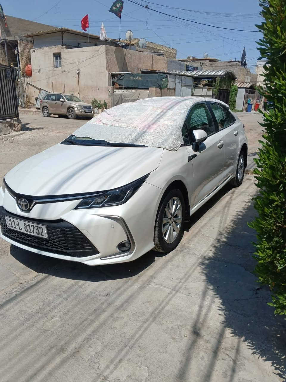 كورلا ٢٤ ساز رقم بغداد سيارة 
استعمال قليل ماشية ٢٧ الف
كفالة عامة عدا شخوط بالدعامية زغار
السيارة فتحة + تحكمات شاحن واير ليس
حساس خلفي امامي شاشة دجيتل متغير
٣ وضعيات قيادة وباقي مواصفات الساز المعروفة مكان بغداد الرصافة 
السعر ١٩٥ 
***********
