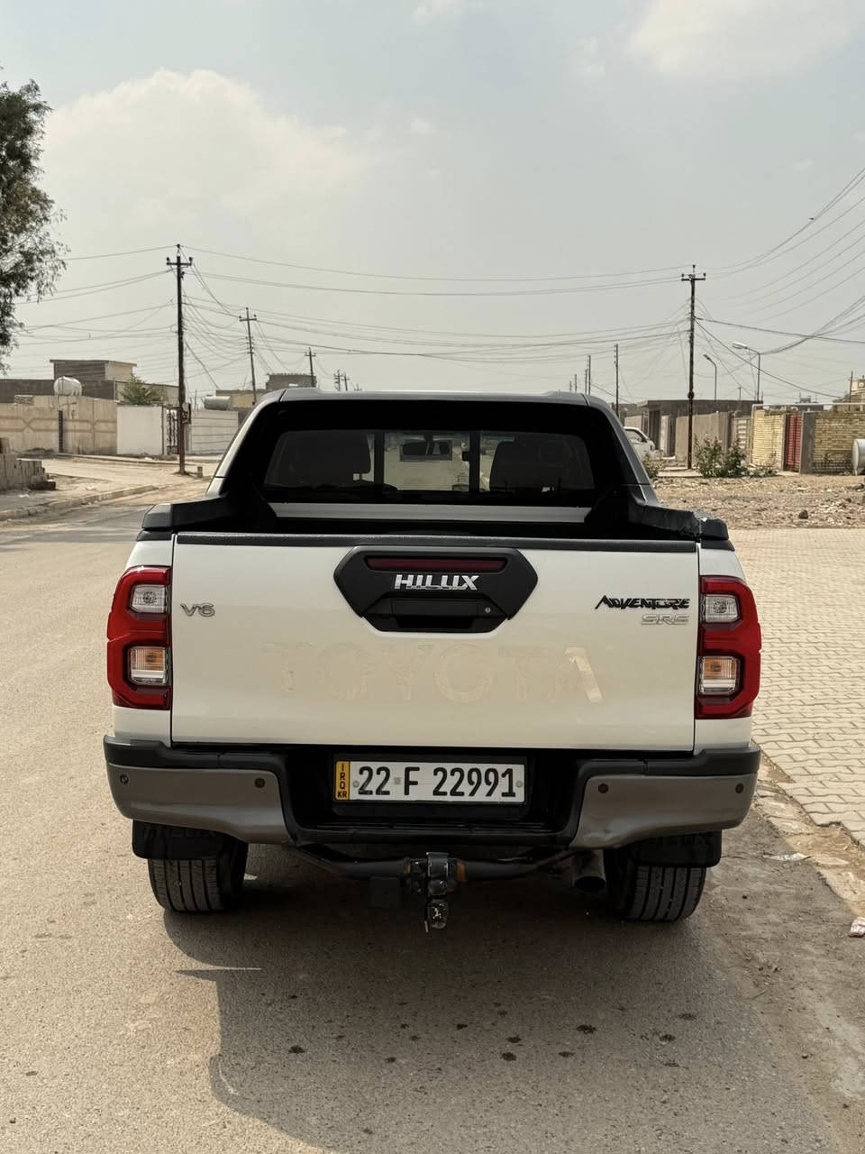 هايلوكس ادفنجر 2021
ماشية 112 الف كيلو
رقم اربيل الجديد تحويل او وكالة
مكاني بغداد 
325$
***********
