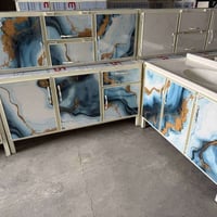 كاونتر المنيوم • متر ونص • توصيل بغداد