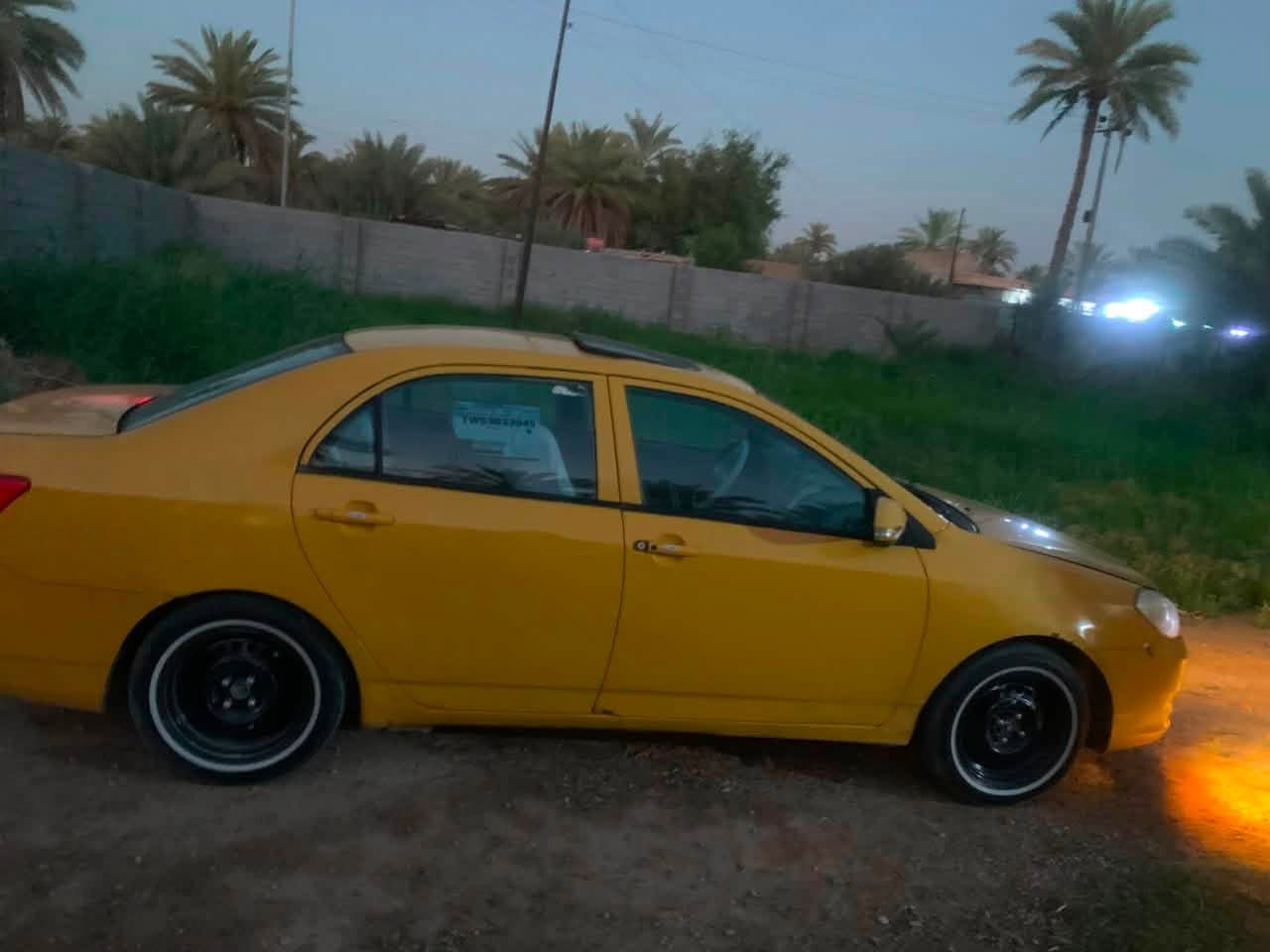 بي وادي للبيع موديل ١٣ سياره راعيها موجود سياره عليه كير ومحرك كورلا سياره حلوه ونضيفه حداية خير مِن الله  سياره ما ناقصها ايشي تواير خطة بيضه جدد باتري جديد سياره مابيها ايشي سياره  مشيها حلو ناعمة سياره السعر ٣٧ وبيها مجال ترهم مراوس حسب القناعة مكاني كربلاء السياحي منطقة السادة العرد الرقم ***********
