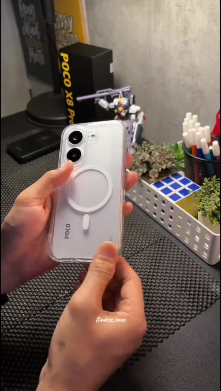 لأجهزة 
#POCOX8Pro
#POCOX8Promax
#POCOX7Pro 
#POCOF8Ultra 
#POCOF8Pro 
#pocof7ultra
#pocox6pro 
كفرات شفافة  تدعم الشحن اللاسلكي #MagSafe 
خامة ممتازة مضادة للاصفرار و بصمات الاصابع  أطراف سليكون لحماية اطراف الهاتف من الخدوش
يتوفر توصيل لكل محافظات العراق ب 3 الاف دينار فقط


**إذا كنت صاحب هذا الإعلان وتريد حذفه لأي سبب، رجاءا أرسل رسالة إلى الدعم الفني**