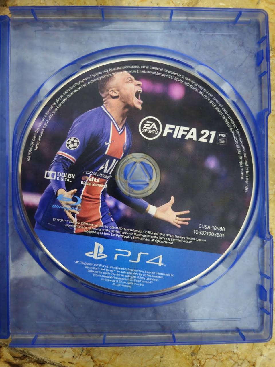 سلام عليكم
بلي فور سلم نضيف بي قرص 💿 فيفا 2021 بي 2 يده 
سعر 160 بي مجال 
مكان بلديات يتواصل مع هذا الرقم ***********
