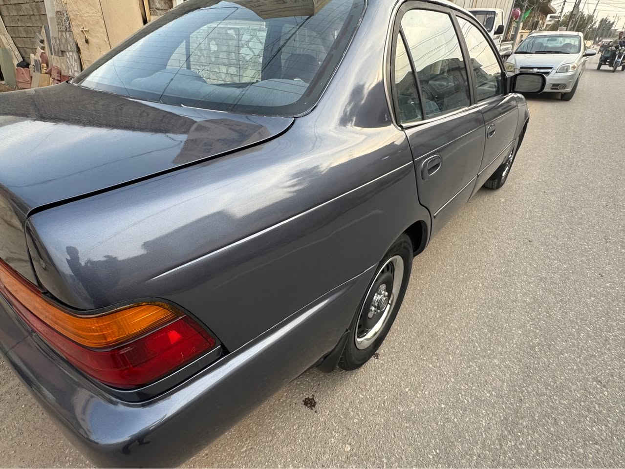 السلام عليكم سياره كورله مديل ٩١ الون رصاصي رقم بغداد مشروع وطني محرك كير حداديه جديد مكفوله من ضربه ونقل بس صبغ عام لجماليه  سعر ٥٧ بيه مجال قليل مكان نجف ستفسار  تصل على رقم ***********
