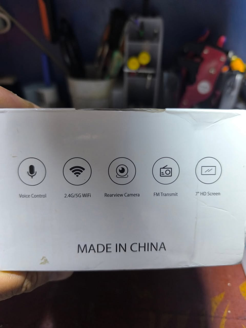 شاشة لمس 7 انج كاري بلي واندرويد اوتو  وكاميرا خلفيه 
 فول موصفات تجي وتفحصه وتاخذه متكدر تجي اكو توصيل 
***********
