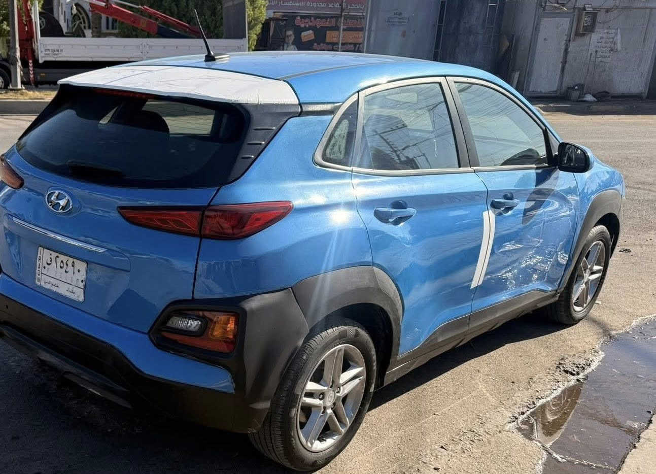 السلام عليكم كونا موديل ٢٠١٩ رقم بغداد ماشيه ٩٣ الف السياره خييير من الله كير at مكينه ٢٠٠٠ دوش السياره حادث خلفي بدون ايرباك البجم كبس بلادي 
تبريد ثلج 
شاشه 
كاميرا 
تحكم ستيرد 
السياره بيد مره و كل اسبوع طاختها المهم كلامي واضح و منشوري واضح بيها صبغ البوب و الجاملغات الخلفيه و الصندوك اثر بخات بسيطه بدون ايرباك و كلشي واضح و السونار ناشره ويه الصور و حادثها هم موجود السعر ١١٥ ***********
