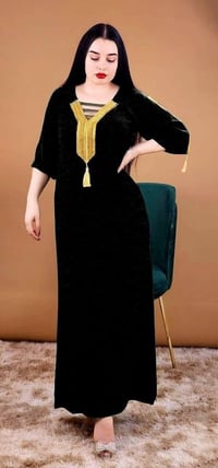 دشداشة طويلة • قماش لينن إيطالي • مقاسات L/XL/XXL