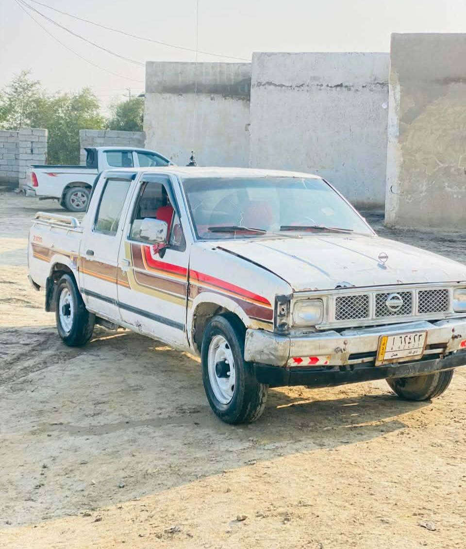 سلام عليكم للبيع نيسان مديل 87رقم ذيقار مشروع وطني شرط تحويل محرك مكفول نضيف كلش حاويه كير مكفول شاصي مكفول سياره مكفوله من الضربه والكلبه بلاد لشرط ماعده مكانات قليله فقط  جاهزه من كلشي مالت جناي تريك وين ماتريد سعر 25وبيه مجال *********** مكان سماوه الخضر خابر وبيك خير وتدلل
