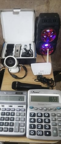 مكينة حلاقة كوري • كامرة شغالة • راوتر صغير