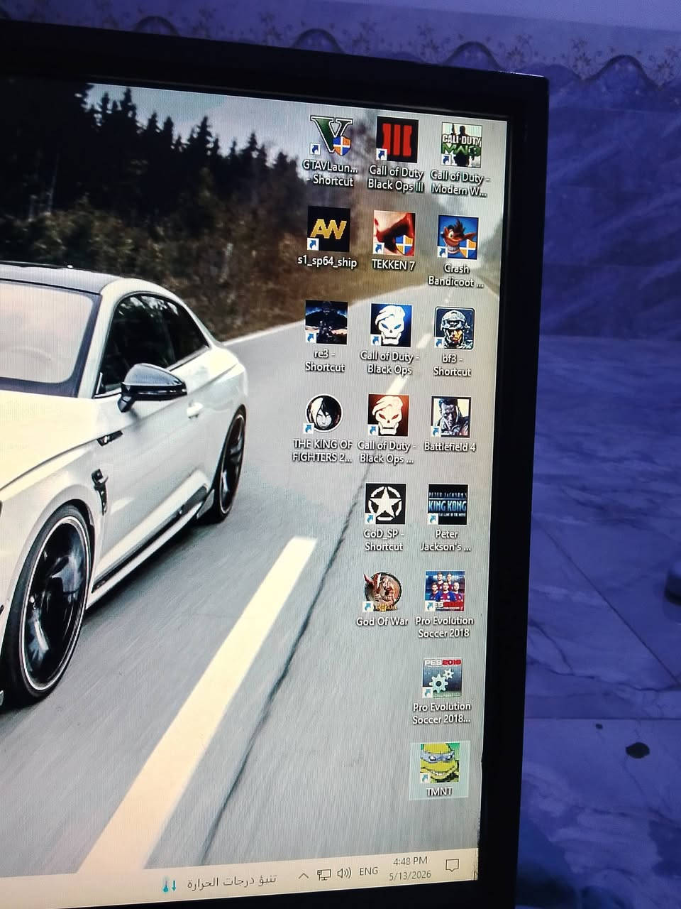 سلام عليكم كيس وشاشه وكيبلاتها وماوس وكيبورد كامله مكمله
i5 2400
RAM 8
بيها ثنين هارادات 1Tو الثاني 500
GPU GT1030 2GB
السعر 85 قفل 
بيها هواي العاب منها GTA5 على 1080 60 فريم 
مكاني بغداد ما عندي توصيل اسف على الاطاله 
ادمن ❤️


**إذا كنت صاحب هذا الإعلان وتريد حذفه لأي سبب، رجاءا أرسل رسالة إلى الدعم الفني**
