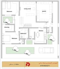 مخطط دار سكني • ٢٢٠م • بابل