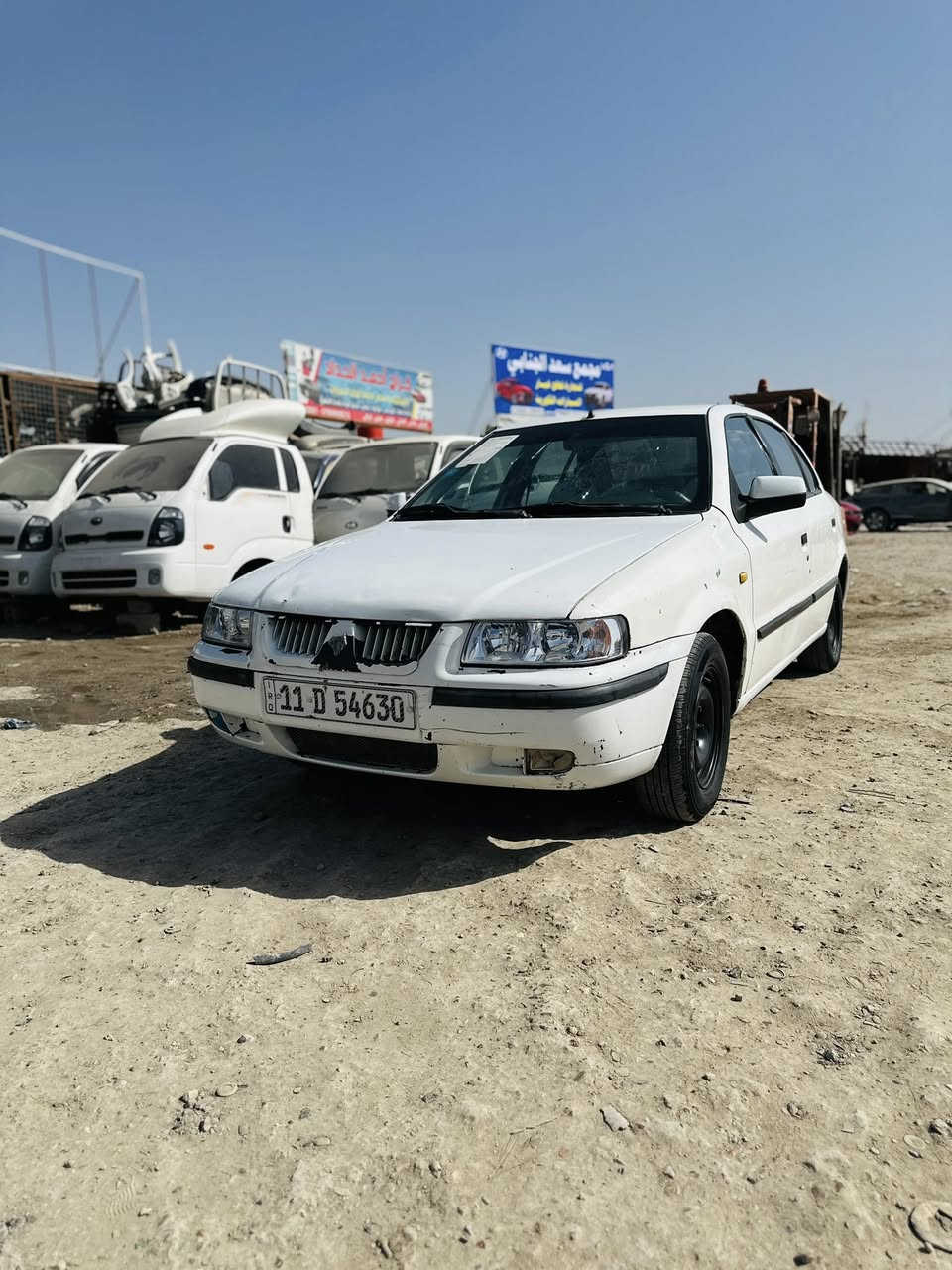 سمند 2010 بغداد  سنويه وهزه جديده
كير محرك مكفول 

بيه باب وجاملغ صبغ 
السياره مكانه بالحله 
سعره 33 وبيه مجال 
***********
