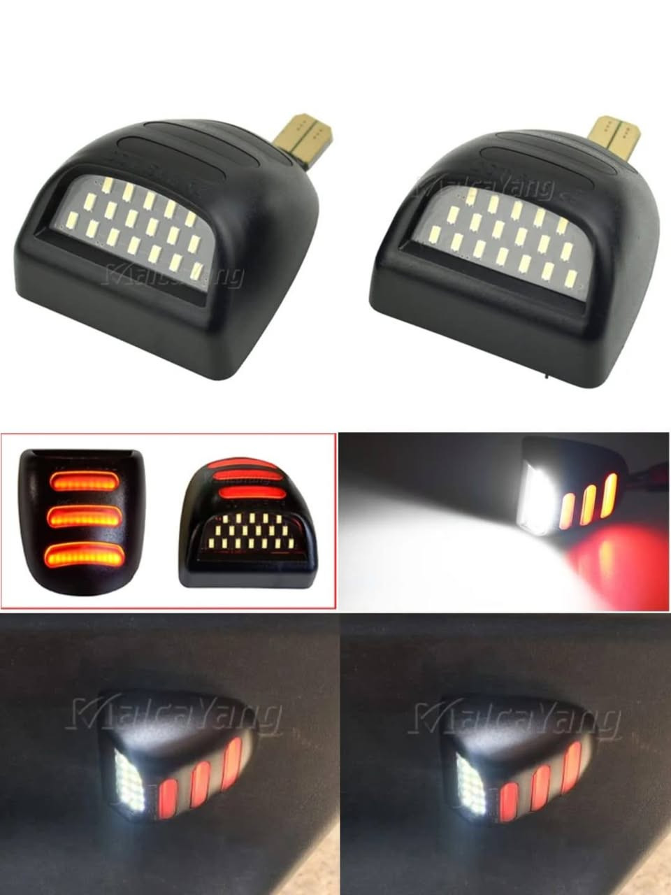 السلام عليكم 

1_ كلوبات دعاميه لوحه أرقام LED أبيض مع ضهر المنتج لون احمر LED 

 1_جمسي ✅️
 2_ شوفر ✅️
3_ سلفراد ✅️ 

سعر الزوج 35 الف ✅️
كميه محدود جدأ

يوجد توصيل إلى جميع المحافضات 🌏
للحجز واتساب ***********
