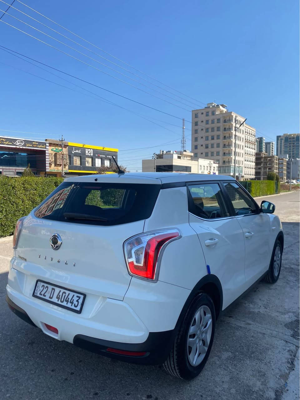 سانگ یۆنگ تیڤۆڵی- ***********

 خەلیجی سفری شەریکە
مۆدیل  ٢٠١٦
سەیارەکە تەنها یەک پارچەی سبوغە چامڵغی پێشەوە بێ ژوورێ بێ ئێرباگ
١٥٦ کم بەکار هاتووە 
بە شەرتی فەحس ،گێر مەکینە، کارەبایی ، تەبرید تەقە و رەقە
مواسەفات ٦ ئێرباگ ، شاشە کامیرە ، تەحدید سورعە ، لایتەکانی لیدی بیلادی 
بەگ لاید لیدی بیلادی ، سوکان ڤۆلیۆم ، بێ دەبل ئەکسڵ.
رەقەم ، سەنەوی ، ژینگە ، ڕێگە و بان هەزە هەمووی نوێە بە نای خۆمانە.

نرخی ٨٨ وەرەقە و مەجالەکی کەم ، تکایە بۆ پرسیار تەلەفۆن مەکەن هەموو شتەکی نووسراوە.

*********** أربيل, العراق
