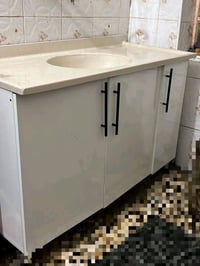 كاونتر أرضي • سنك ١٫٢٠م • خشب MDF