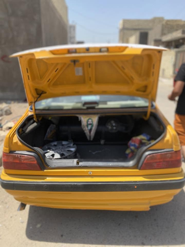 سلام عليكم بيجو بارص باسمي سياره مكفوله بنيد مبدل وباقي كفاله السياره مال جناي  السياره منضومه غاز بانزين السياره جاهزه على اخر حبايه   السياره مكينه كير تبريد ثلاجه تخم تاير جديد مابيه نقص بكد الشعره بسمي تحويل ثاني يوم سعرها ٥٢$بيها مجال بسيط ***********واتساب
