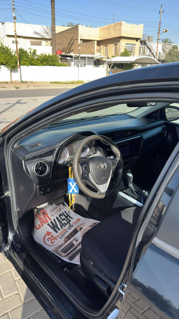 🚗 للبيع تويوتا كورولا 2019 وارد أمريكي - فئة LE 🚗
🔹 اللون: أسود
🔹 رقم: أربيل
🔹 الممشى: 155 ألف مايل
📌 الحالة:
• كير، مكينة، تبريد شرط ✔️
• صبغ جاملغ ونص الصندوق فقط
⚙️ المحرك والأداء:
• محرك 1.8 لتر – 4 سلندر
• قوة 132 حصان
• قير CVT أوتوماتيك
• دفع أمامي
• اقتصادية بالبنزين 👍
✨ المواصفات:
• شاشة 6.1 إنش + بلوتوث + USB
• مكيف أوتوماتيك
• تحكم بالستيرن
• كاميرا خلفية
• مثبت سرعة
• رادار أمامي
• مرايا كهرباء مع إشارات
• إنارة نهارية LED
• ويل حديد 16 إنش
🛡️ الأمان:
• 7 إيرباغ
• ABS + VSC
• تحذير مغادرة المسار
• نظام Toyota Safety Sense
💰 سيارة عملية، اقتصادية، واعتمادية عالية
📍 السيارة جاهزة للاستخدام اليومي
السعر 123 بيه مجال بسيط جدا 
📞 للاستفسار والتفاصيل أكثر،   اتصل
***********
