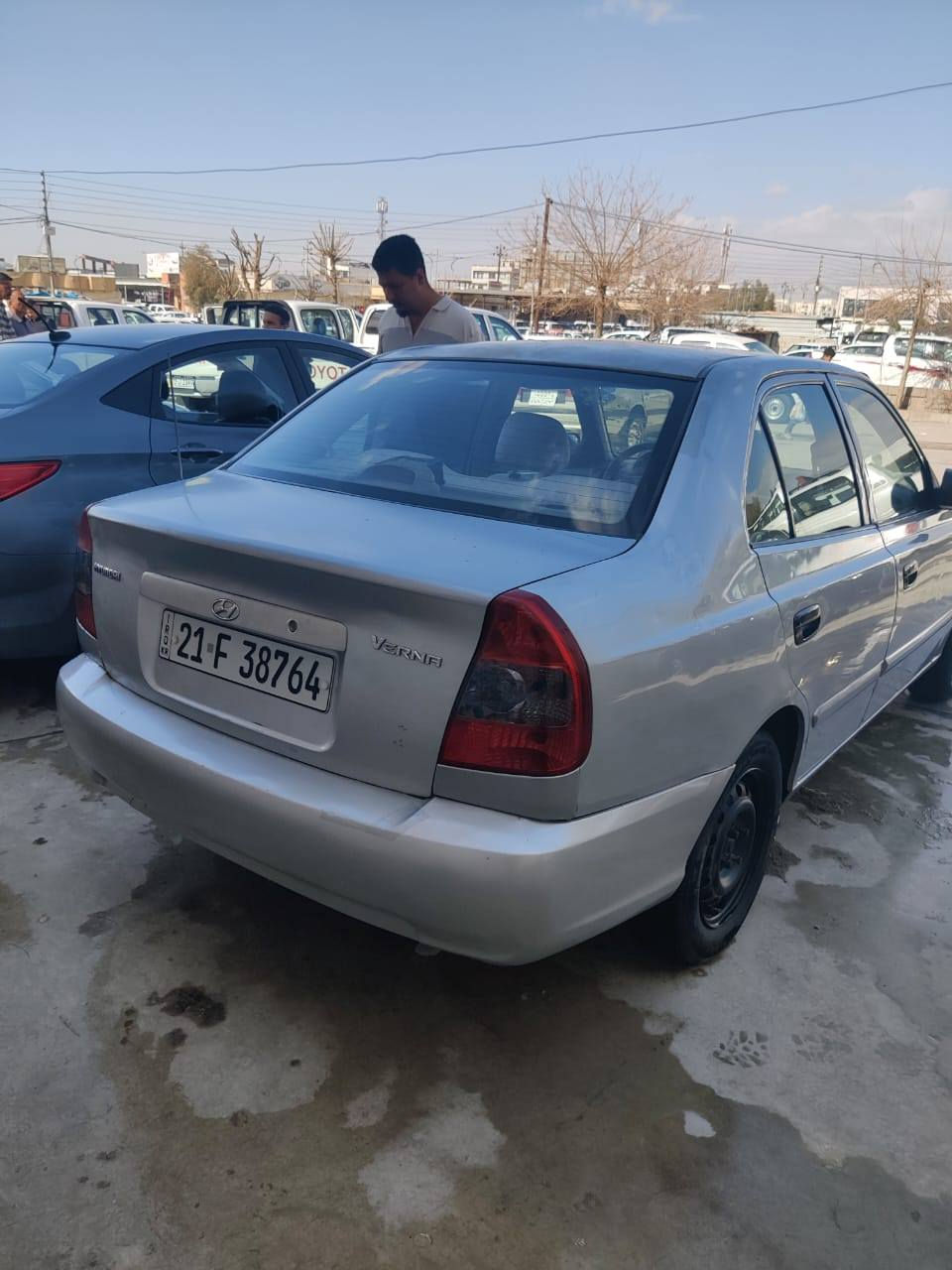 فيرنا  موديل 2009 
كير عادي  رقم سلمانيه سنويه ل 29 
جاهزه من كلشي تدفئه تبريد كله ع وضع البلاد 
بس القمارة والجنطه بيه جراد  
سعر 75 وبيه مجال بسيط 
مكاني ديالئ 
***********
