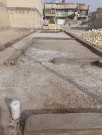 قطعة أرض للبيع المساحة ١٠٠متر النزال٢٠الواجة٥مع أربع دبلات طابوك وربع ...