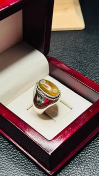 سليماني هندي أصلي 💍  حجر اصلي ذمة  صياغة يدوية الفضة 1000  السعر راسلن...