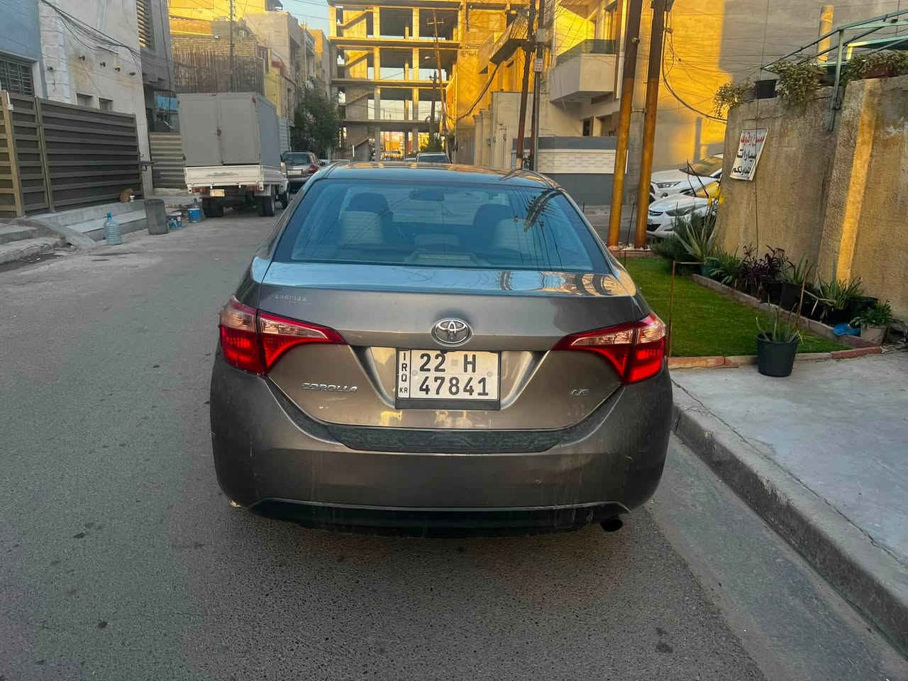 كورلا ٢٠١٧ وارد امريكي ابيعلك مصبوغة حزام والايباكات سليمة عدا صفحة سايق ماشيه ١٠٦٠٠٠ ميل سعر ١٢٠ ورقة وبيه مجال عنوان بغداد حي الجامعة 
***********
