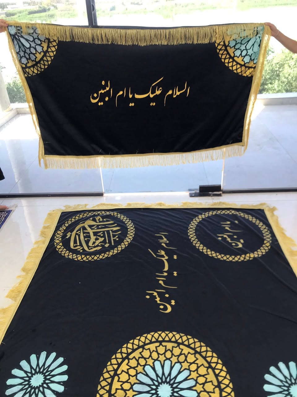 سفره ام البنين عليها السلام
قماش مخمل ثقيل ونقش يتحمل غسل مو طباعة 
للحجز دايركت


**إذا كنت صاحب هذا الإعلان وتريد حذفه لأي سبب، رجاءا أرسل رسالة إلى الدعم الفني**