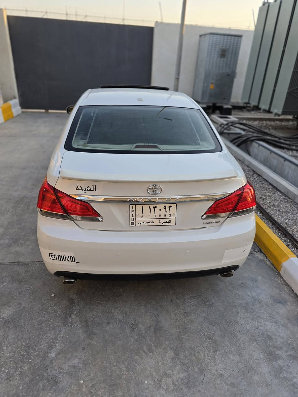 سلام عليكم
افلون ٢٠١١ خليجي بأسمي فول مواصفات 

مشروع وطني سنويه تنتهي ٢٨

بيها جاماغ مبدل أمامي و صبغ نص الباب و صبغ ب اهلال الخلفي و بارد ٤ مكانات 

 مكينه ب تشغيل صوت رواجز مره 

عنواني بصره ابو خصيب 

***********

سعر ١٤٨
