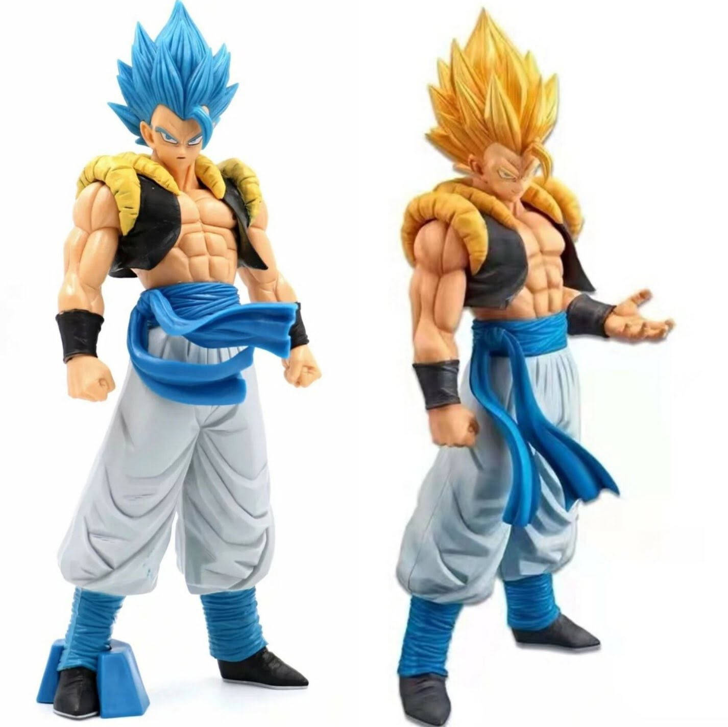 المجسم: مجسم لشخصية جوجيتا (Gogeta) من سلسلة دراغون بول.الطراز: يتميز بتفاصيل معقدة من سلسلة "Grandista Resolution of Soldiers".الحجم: يبلغ طول المجسم حوالي 30-31 سم (تقريباً 12 بوصة).المادة: مصنوع من بلاستيك PVC عالي الجودة.


**إذا كنت صاحب هذا الإعلان وتريد حذفه لأي سبب، رجاءا أرسل رسالة إلى الدعم الفني**