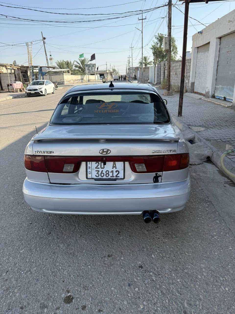 سونتا تو موديل ٩٤ كير ومكينه وتبريد كله بل الجيس كير عادي تخم تاير رقم ديالى تحويل ثاني يوم السياره مصبوغه حزام جماليه فقط تبريد ثلج وتخم تاير جديد وكل نقص مابيه حداديه جديده حيل للستفسار *********** مكاني واسط الصويره السعر ٤٥ وبيه مجال
