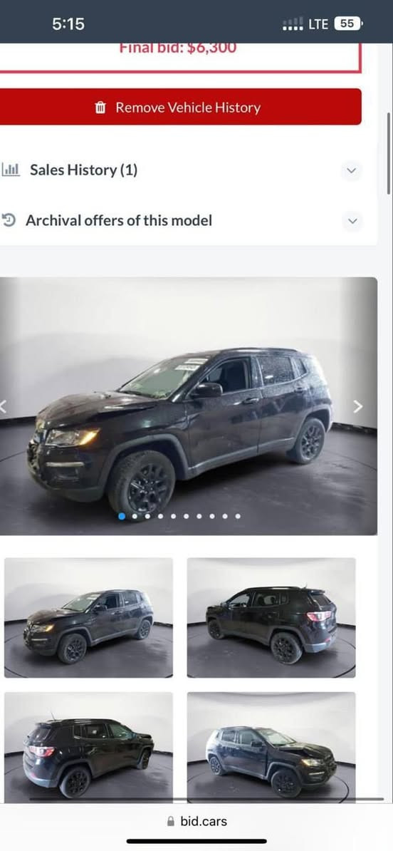 جيب كومباس موديل ٢٠٢١
رقم اربيل باسمي 
وارد امريكي  ضربتها بامريكا موضحه وانطخت بلصندوق في العراق 
ماشيه ٥٣ ميل قابل للزياده 
مكاني بغداد الكراده 
للتواصل ***********
السعر ١٣٥ وبي مجال
