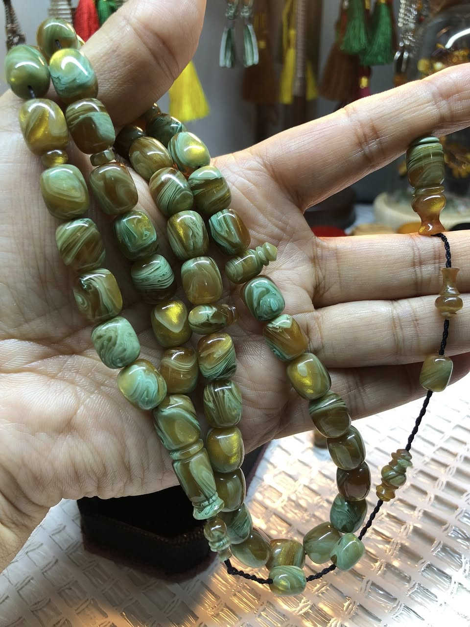 السلام عليكم
مسباح سندلوس الخام سورنتال فيروزي عرگ ذهب جراخه vip مـטּ جراخات المبدع اسطه صالح مع شاهد اضافي تمليكه ملكيه قطعه جمال ودلال وخامه اصليه ذمه 
الوزن ٥٥ غم القياس ١٠ / ١٣ العدد ٤٥ خرزه دبل فواصل 
السعر ٤٠ الف يتوفر خدمة توصيل كافة المحافظات ٥ الاف


**إذا كنت صاحب هذا الإعلان وتريد حذفه لأي سبب، رجاءا أرسل رسالة إلى الدعم الفني**