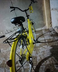 بايسكل ياباني نضيف شركه بي دي لون ليموني مميز الحجم 26 الموديل 2022 لل...