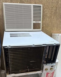 مكيف هايسنس ثنين طن حاربارد نظيف جدا أنتاج 24 مشتغل موسم غاز 410 ألأقت...