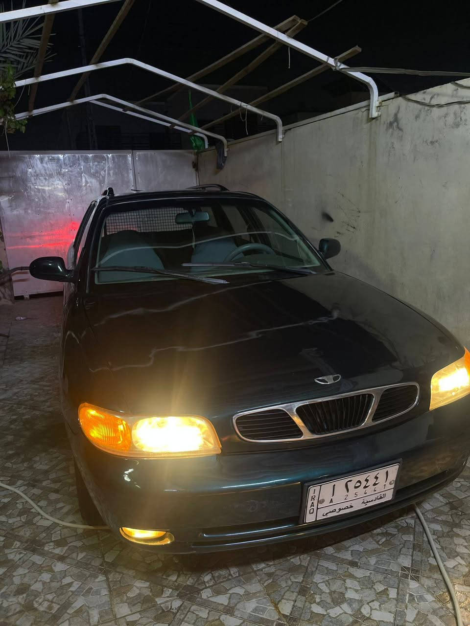 السلام عليكم دايو نوبيرا موديل ١٩٩٨رقم القادسية محرك گير حداديه نضيفه غرفه نضيفه تبريده عوزه فقط راديتر وشحن غاز مكان السيارة النجف 
السعر ٤٠وبيه مجال للاستفسار أتصال***********
