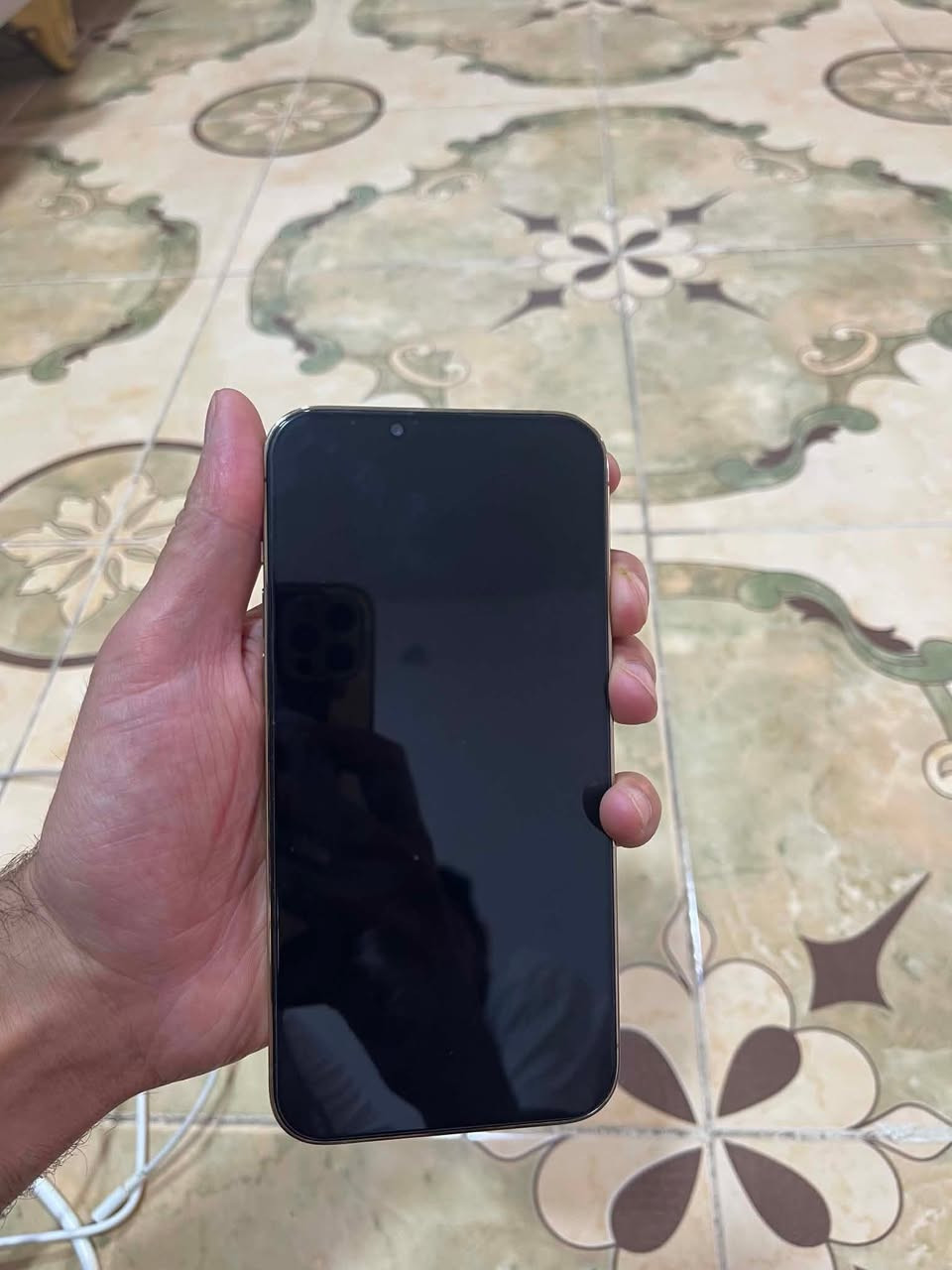 السلام عليكم 13برو ماكس ذاكره256 بطاريه99مبدله اصليه شاشه بلاديه مكاني بغداد ابو غريب السعر الاتصال علئ الرقم***********
