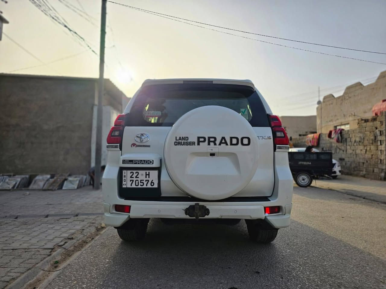 سلام عليكم
برادو موديل ٢٠٢٣ للبيع بيهه حالوب 
سونار مرفق مع المنشور الاستفسار 
***********
***********

